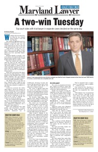 Daily Record Two Win Tuesday Article